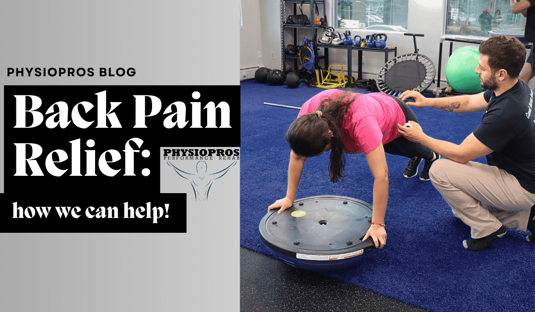 Physical Therapy Parsippany, NJ | Back Pain Relief: How a Physical Therapist in NJ Can Help Physical Therapist in NJ Blog Post